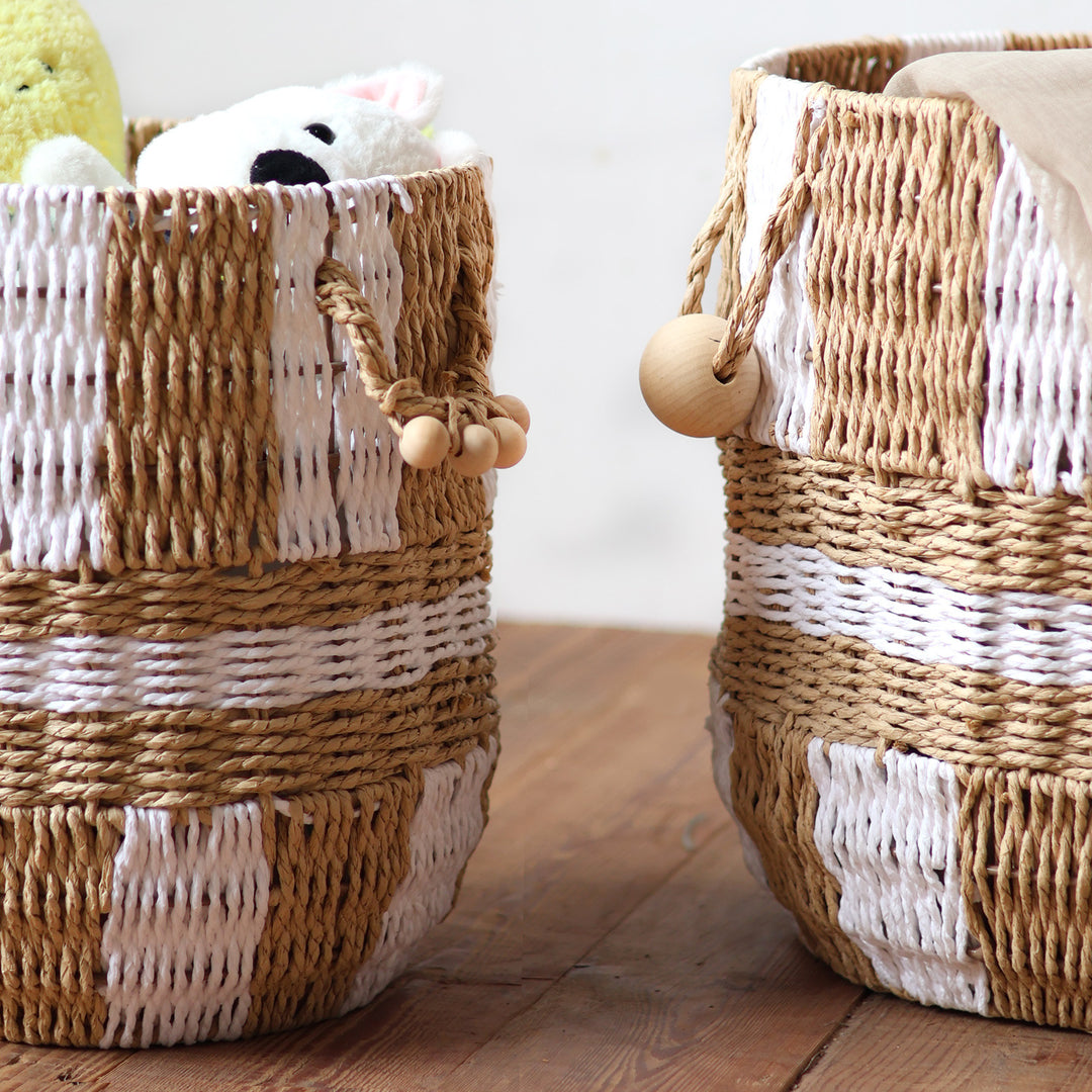 Structured storage basket