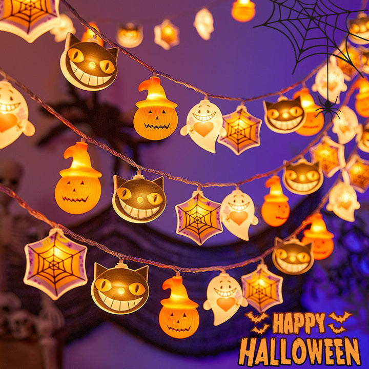 Festive Ghost LED String Lights