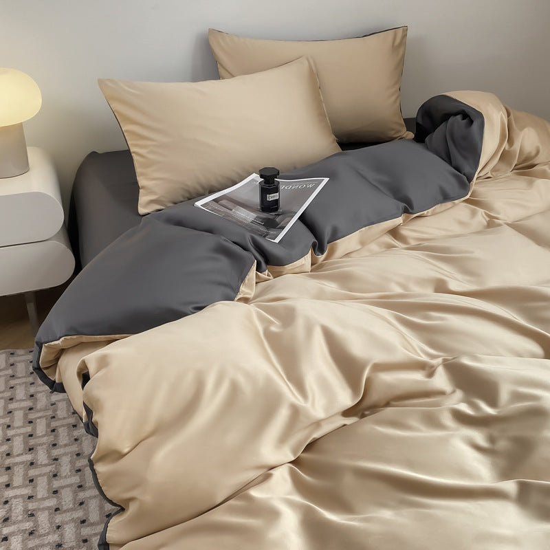 Luxurious Silk Duvet Cover Set