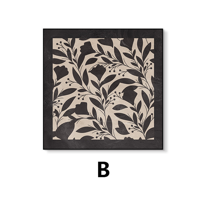 Framed Botanical Leaf Wall Art