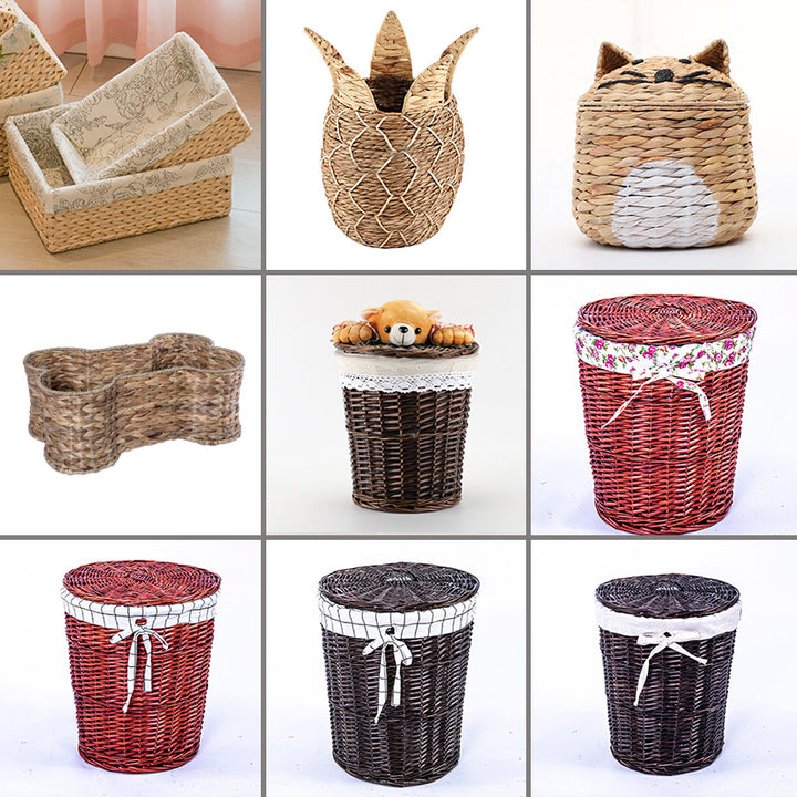 Practical storage basket with padding
