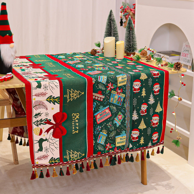 Festive table runner