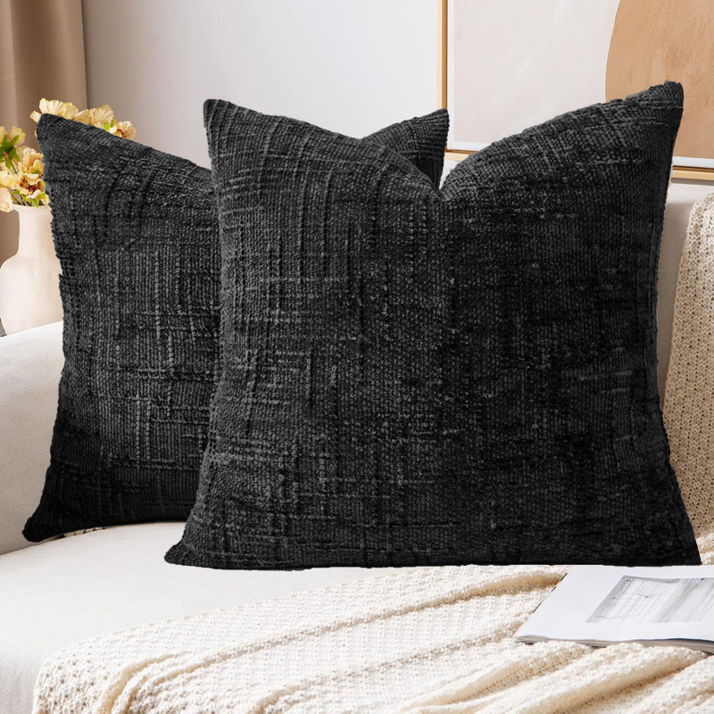 Luxurious Textured Decorative Throw Pillow