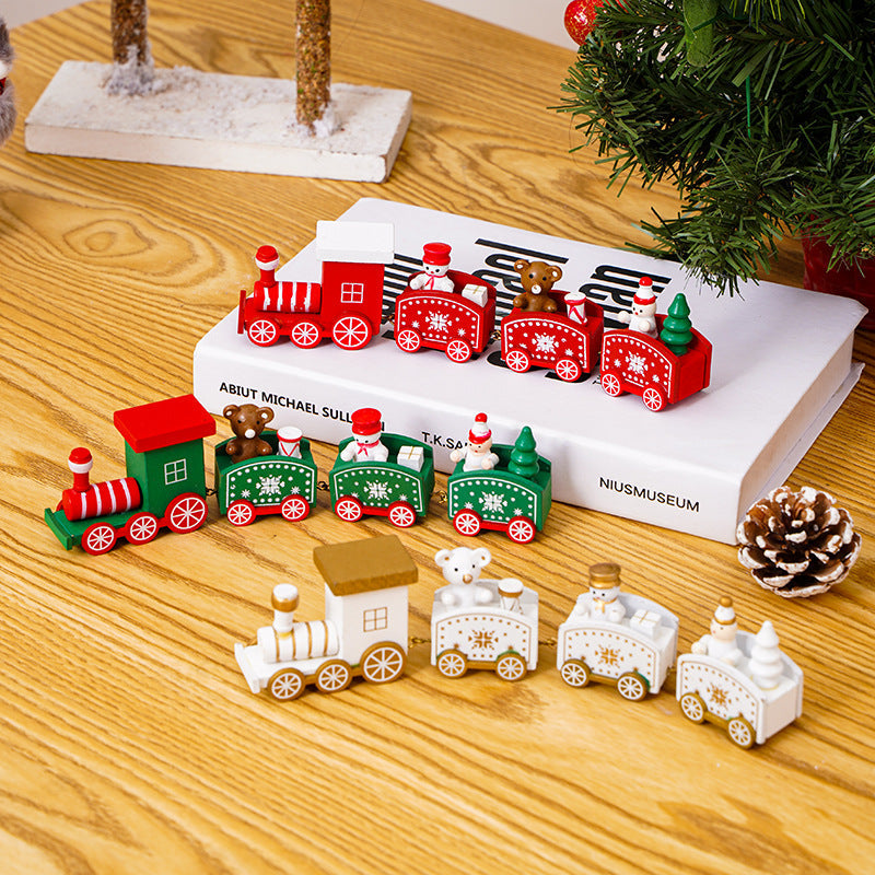 Decorative Christmas Train Set