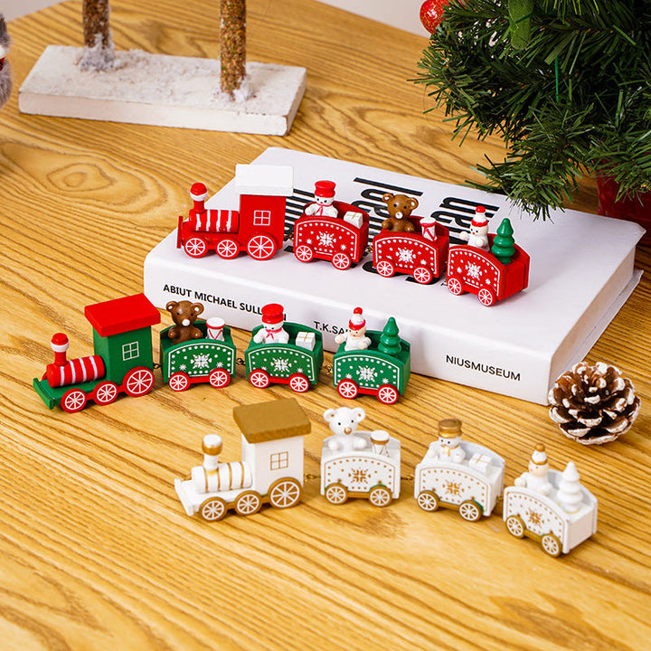 Decorative Christmas Train Set