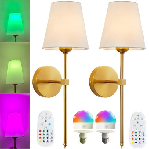 Modern folded wall lamp