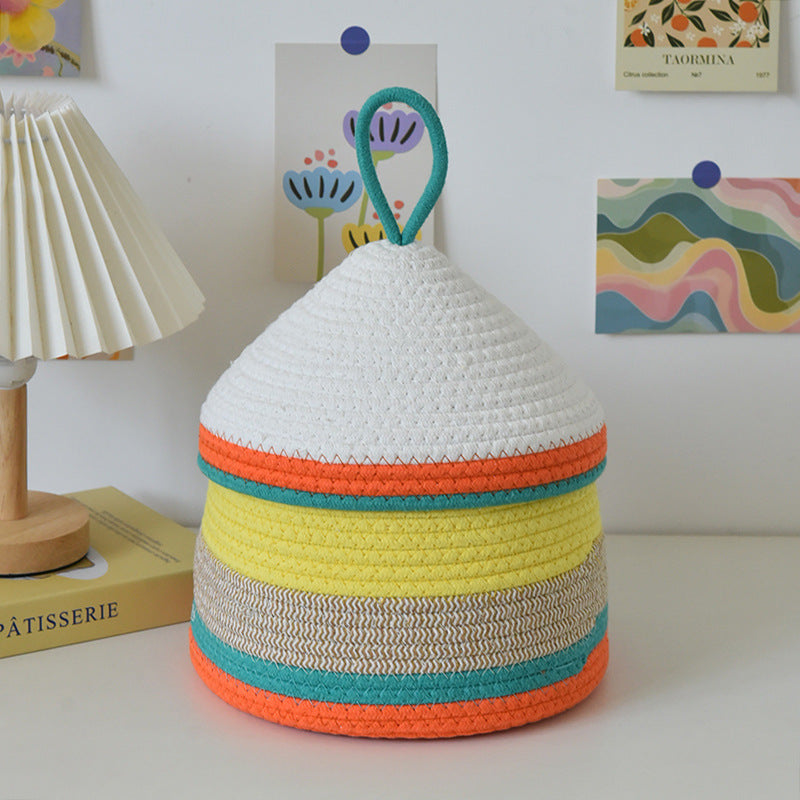 Playful Storage Basket in Rabbit Design