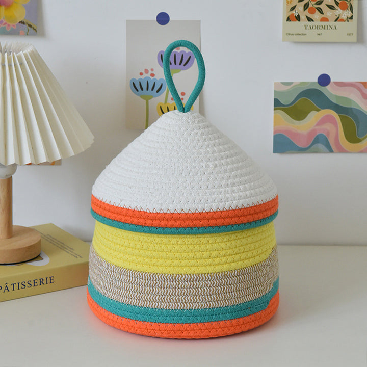 Playful Storage Basket in Rabbit Design