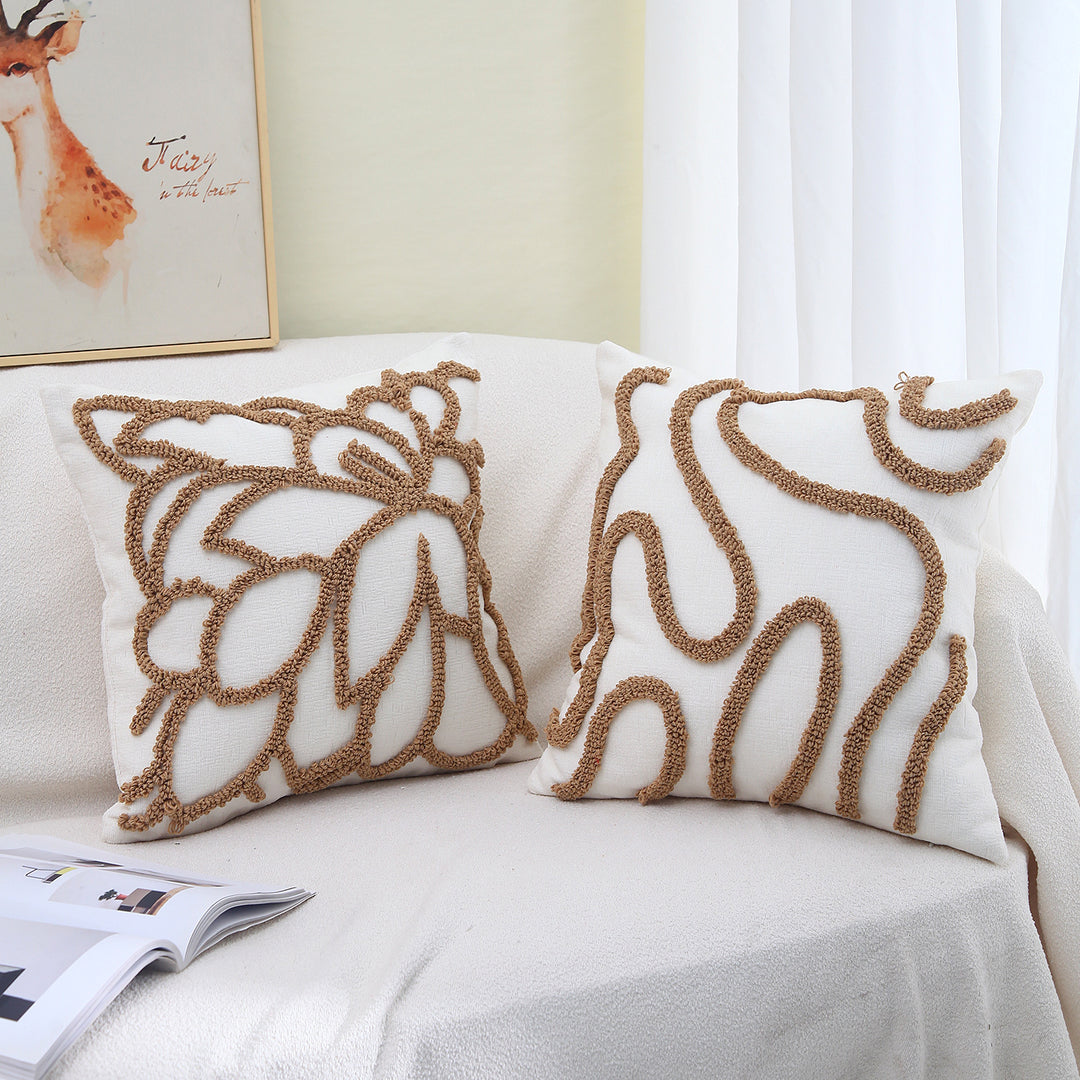 Textured Decorative Accent Pillow