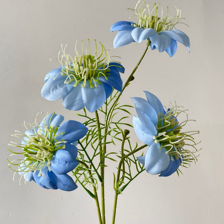Artificial Blue Floral Bouquet