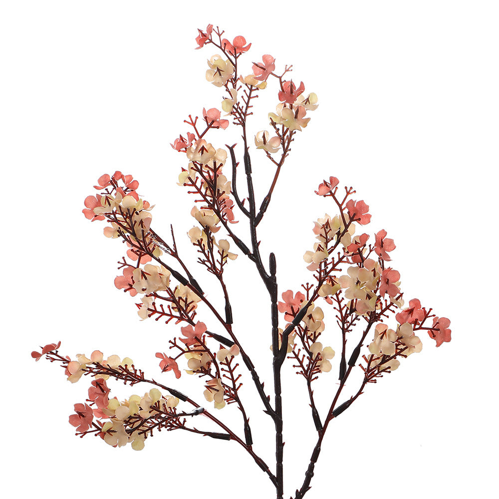 Decorative artificial flower branch