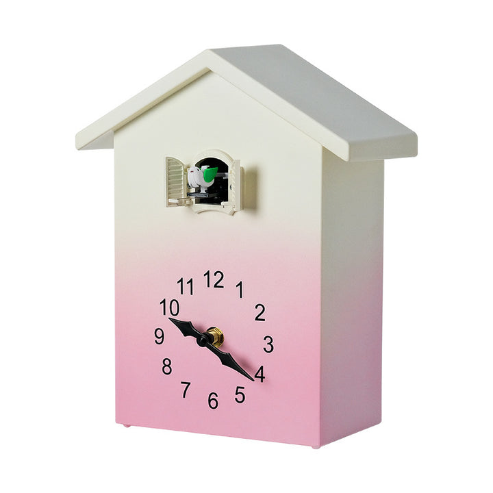 Cuckoo clock in creative house design