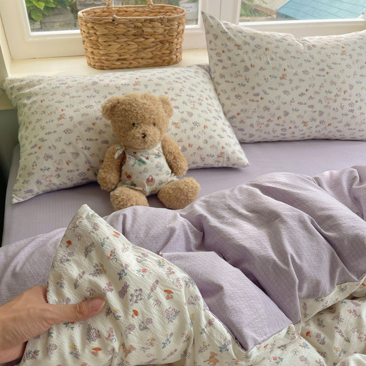 Playful Cartoon-Themed Bedding Set