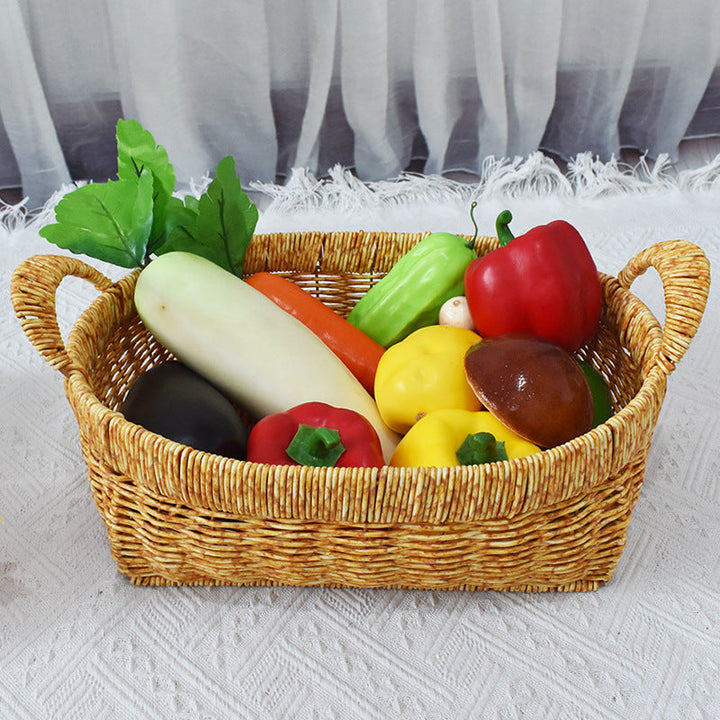 Handwoven Natural Storage Basket