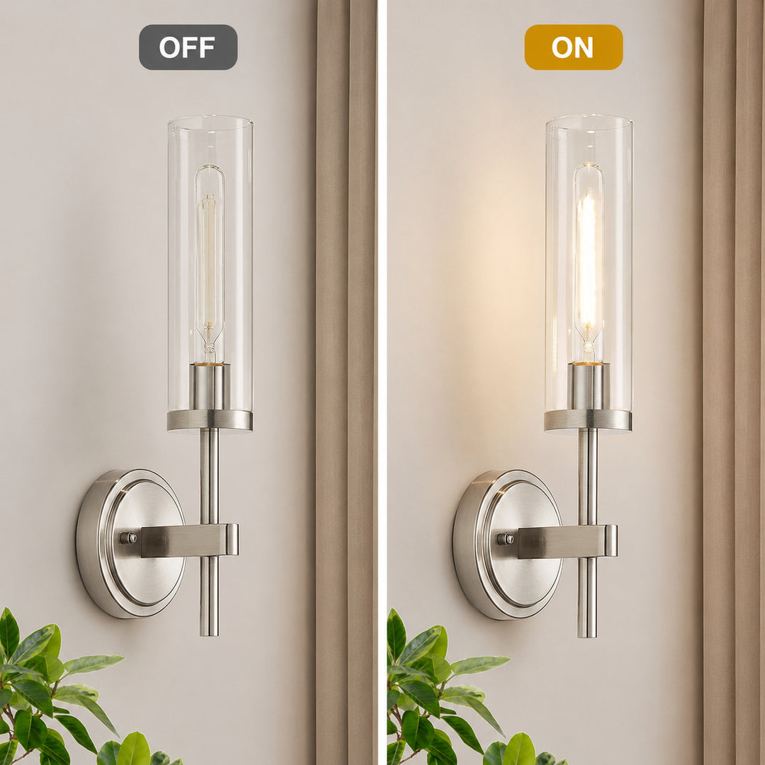 Wall-mounted elegant wall lamp
