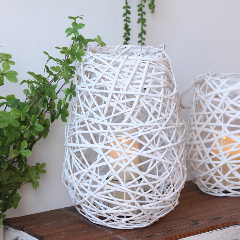 Decorative Basket Lamp