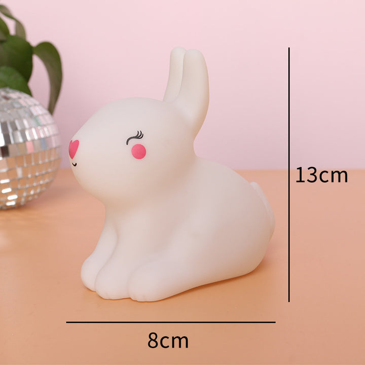 Silicone Soft-Touch LED Unicorn Night Light Table Lamp