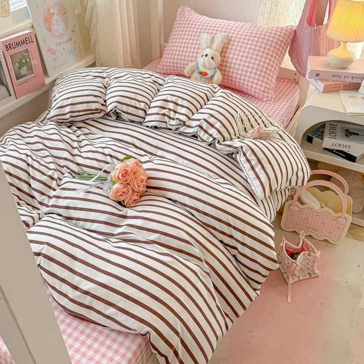 Striped Comforter Set