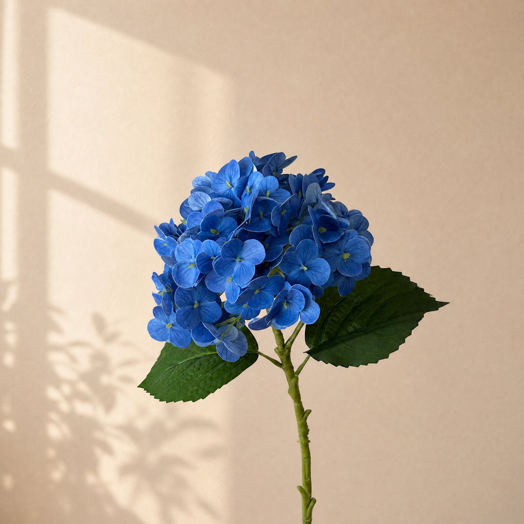 Artificial Hydrangea Floral Stem