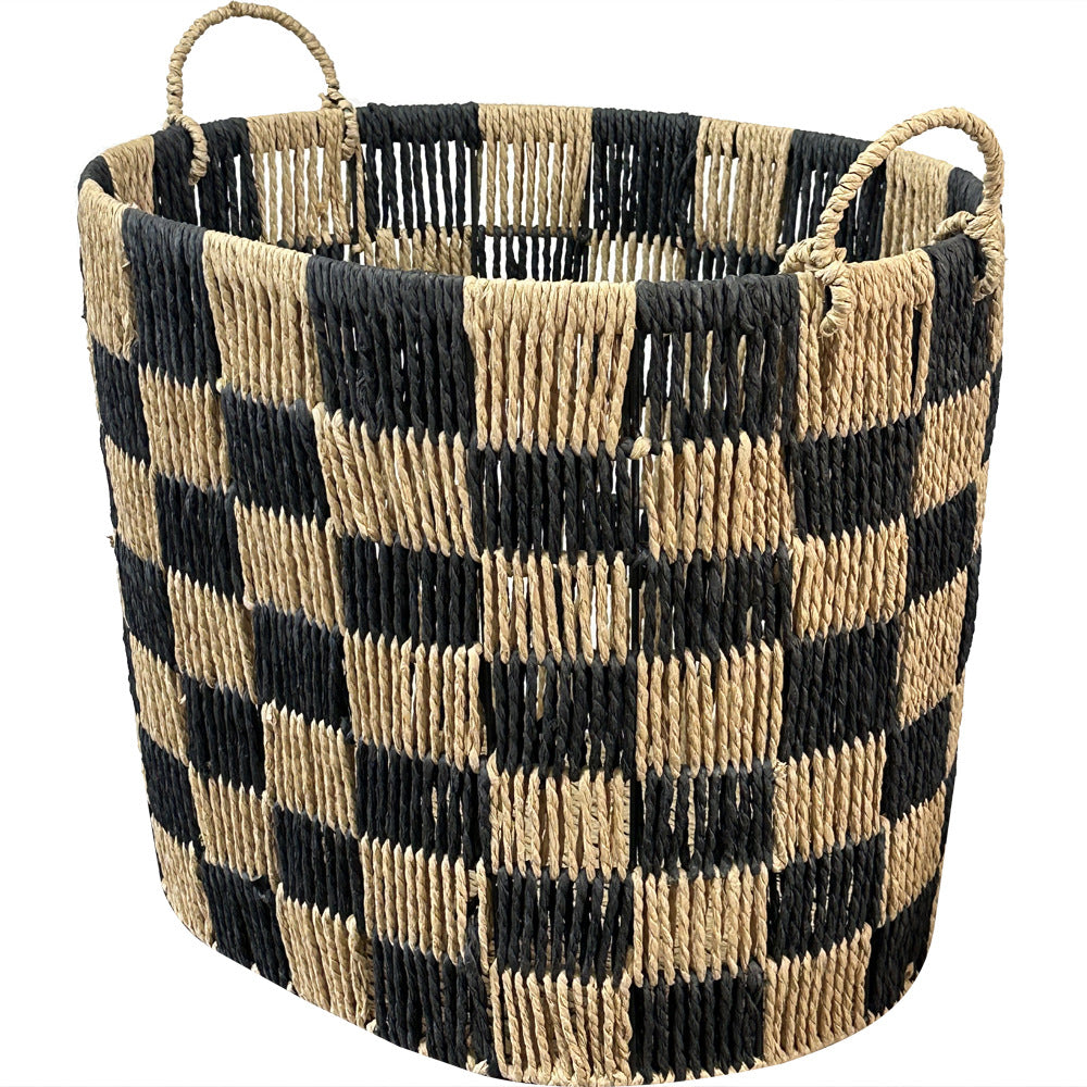 Handwoven storage basket