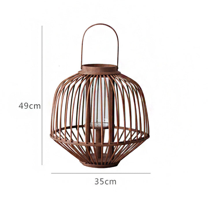 Decorative Rattan Lantern