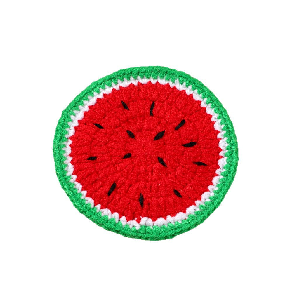 Crochet Fruit Coaster