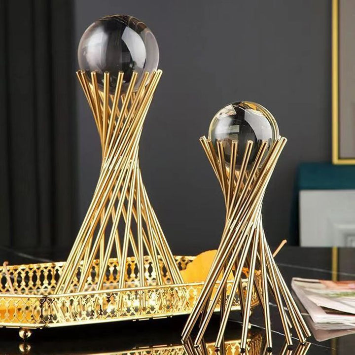 Decorative Glass Ball Holder