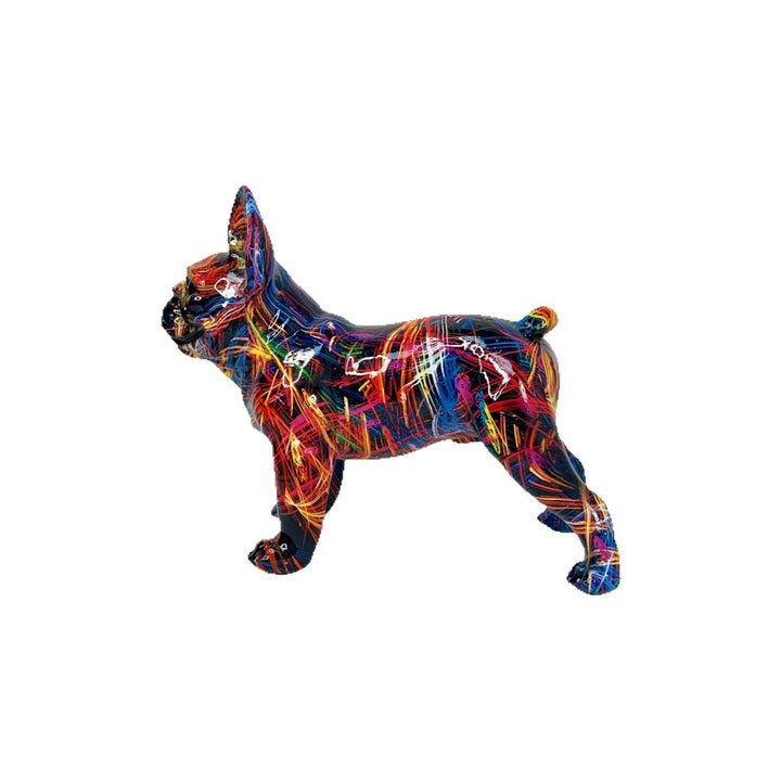 Artistic Bulldog Sculpture