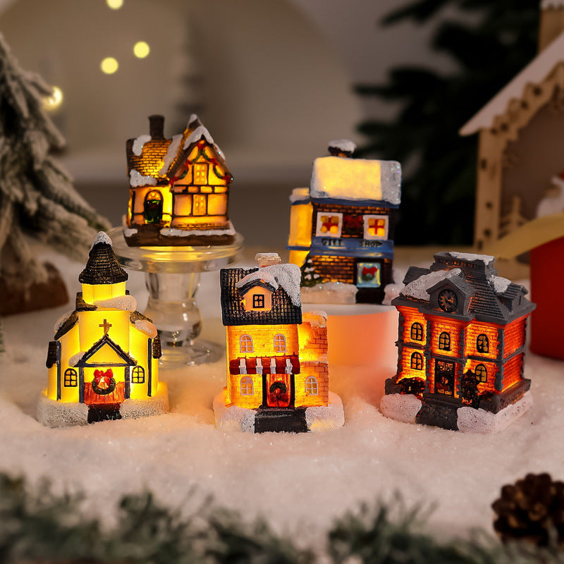 Illuminated Christmas tree decoration figure