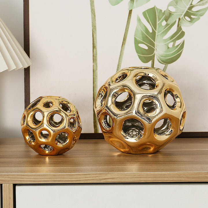 Decorative ceramic column