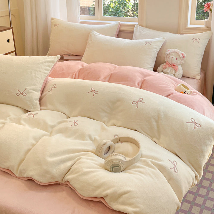 Luxurious Plush Duvet Set