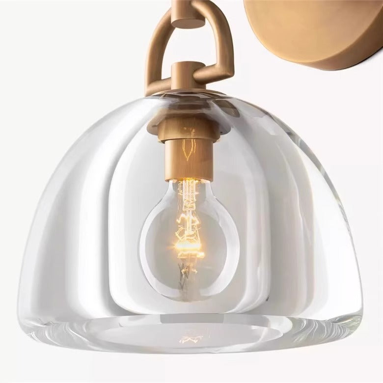 Elegant Glass Wall Light