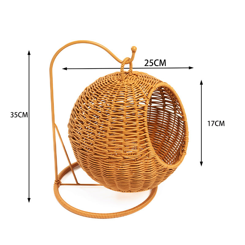 Woven Decorative Hanging Basket