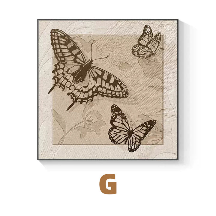 Decorative Floral Framed Artwork