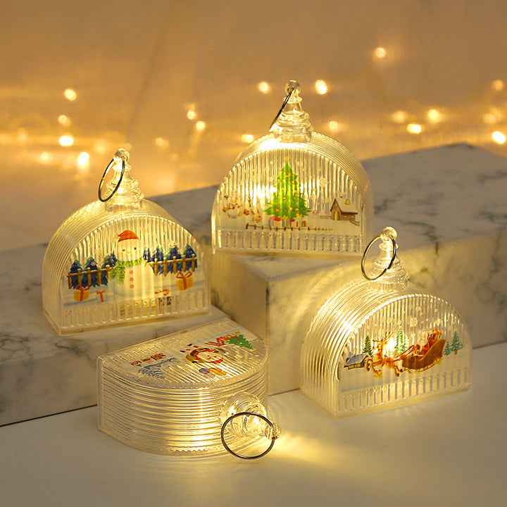 Scent dispenser with winter motif