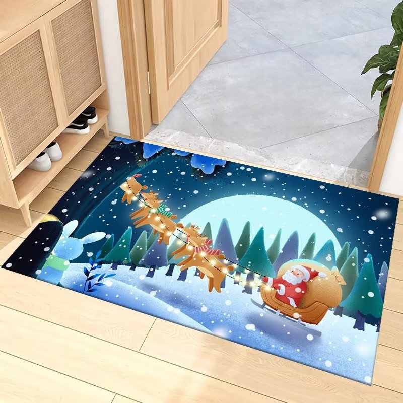 Festive Christmas Entrance Mat