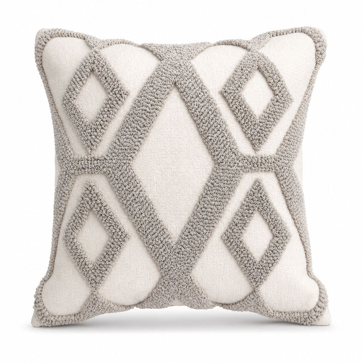 Decorative Textured Throw Pillow for Bedroom Decor