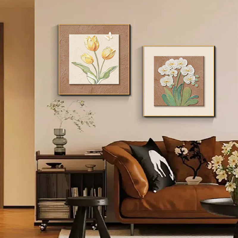 Floral Relief Artwork
