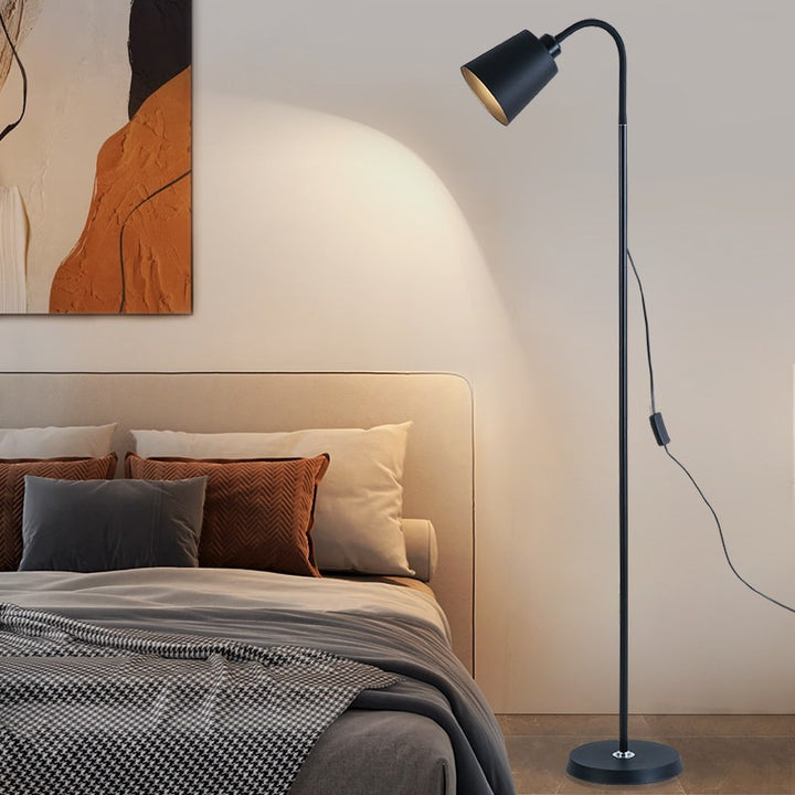 Stylish adjustable reading floor lamp