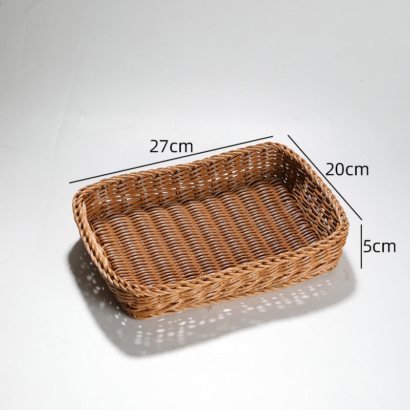 Decorative Braided Fruit Bowl
