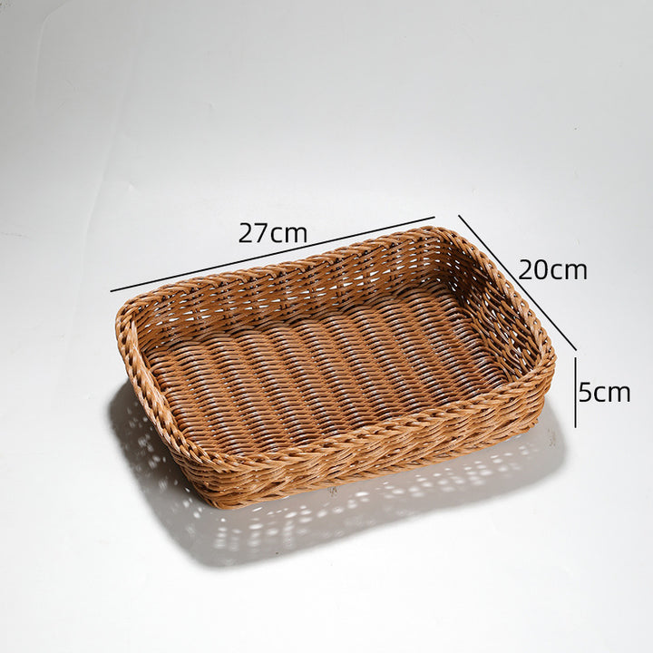 Decorative Braided Fruit Bowl