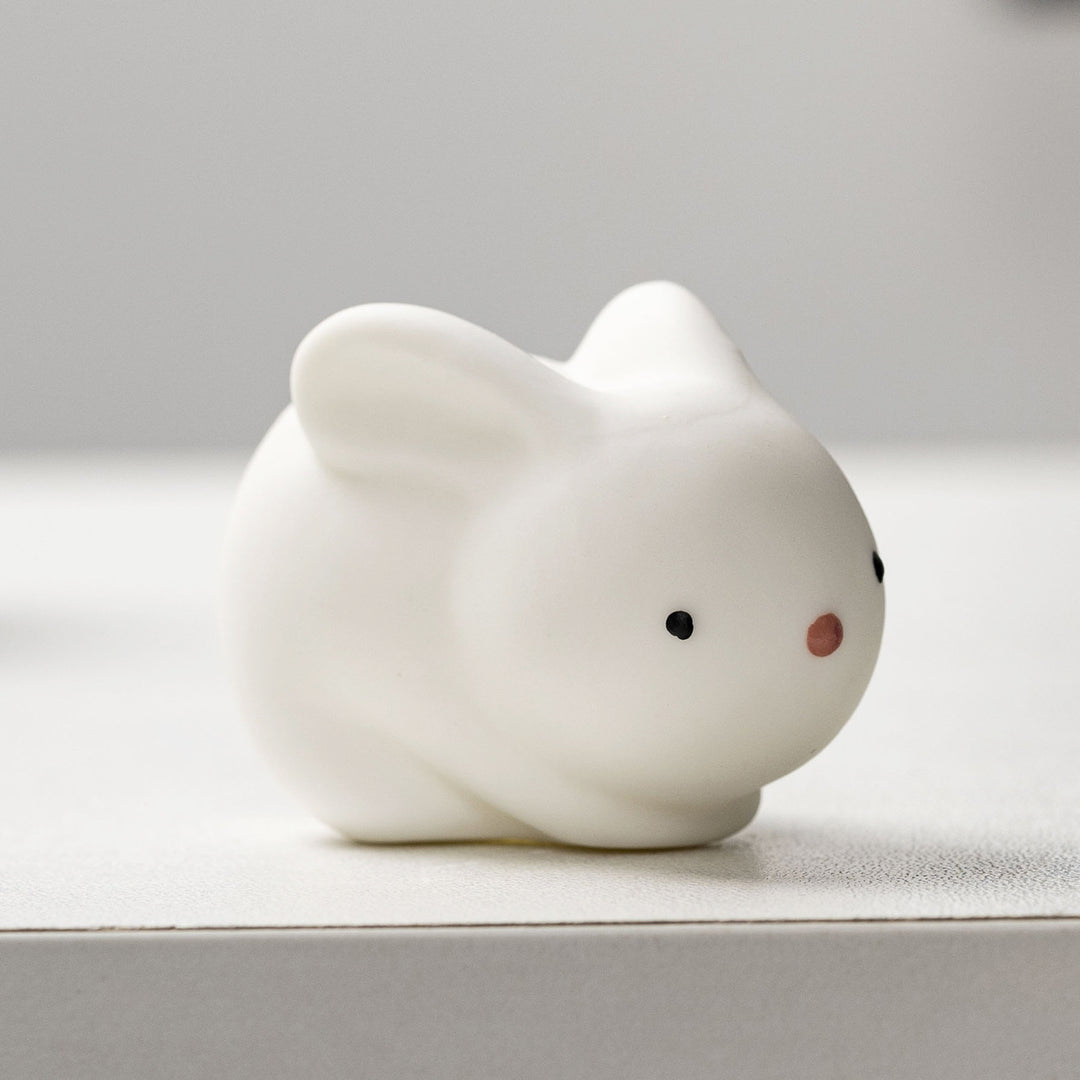 Decorative ceramic figure in bunny shape