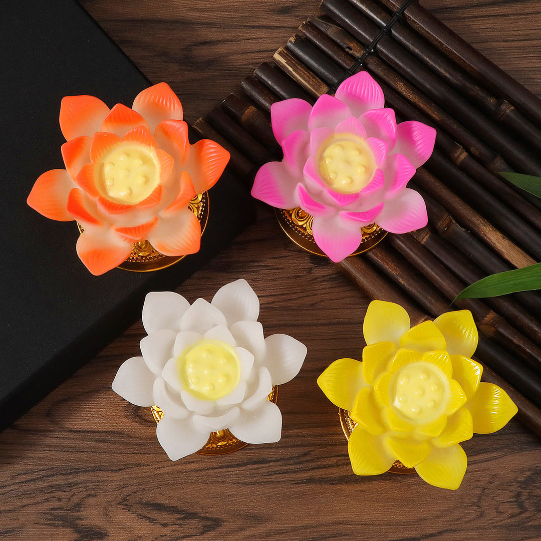 LED Lotus Flower Table Lamp