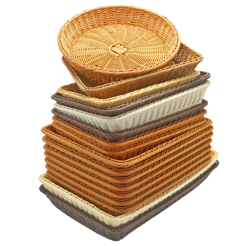 Handwoven storage basket
