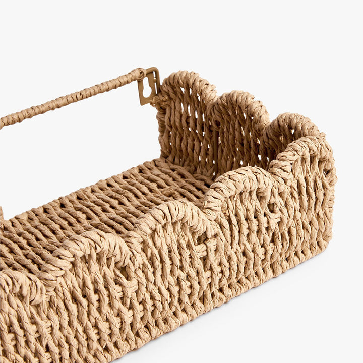 Decorative Basket Made of Natural Rattan