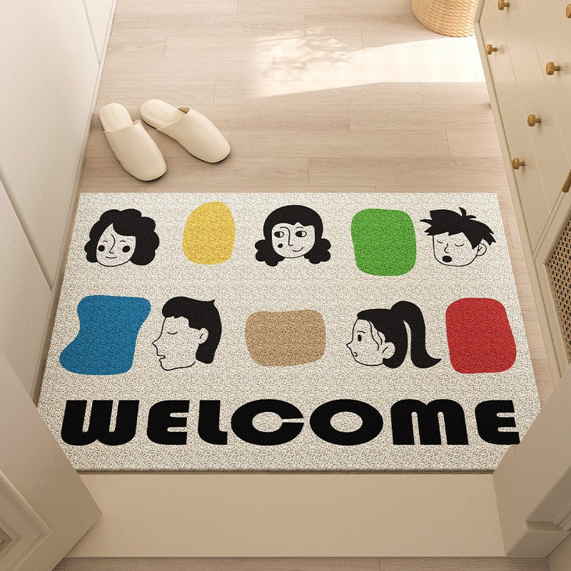Artistic Welcome Floor Mat Avarnia