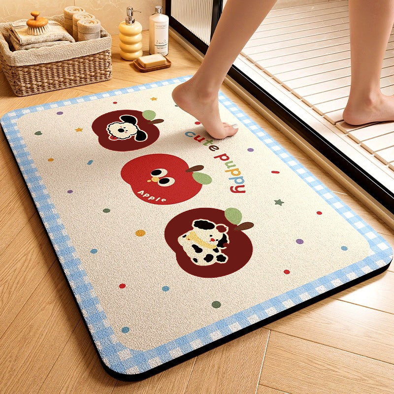 Cute Animal-Themed Memory Foam Bath Mat Avarnia