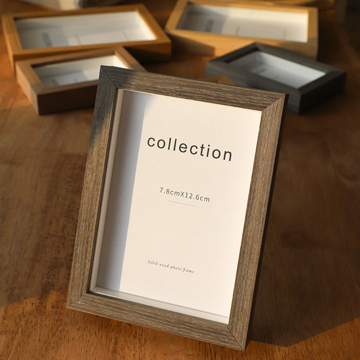 Elegant Wooden Photo Frame for Tabletop Display