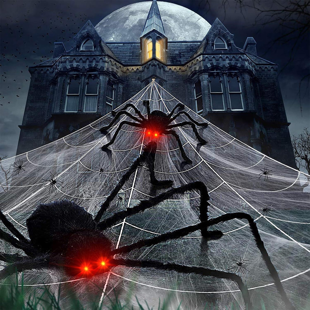 Halloween Spider Web Decoration