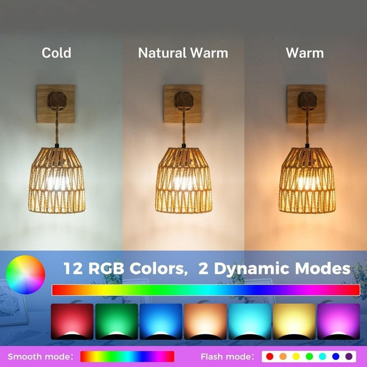 Bohemian Style Wall Light Fixture